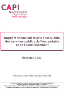 Rapport Eau et Assainissement 2022